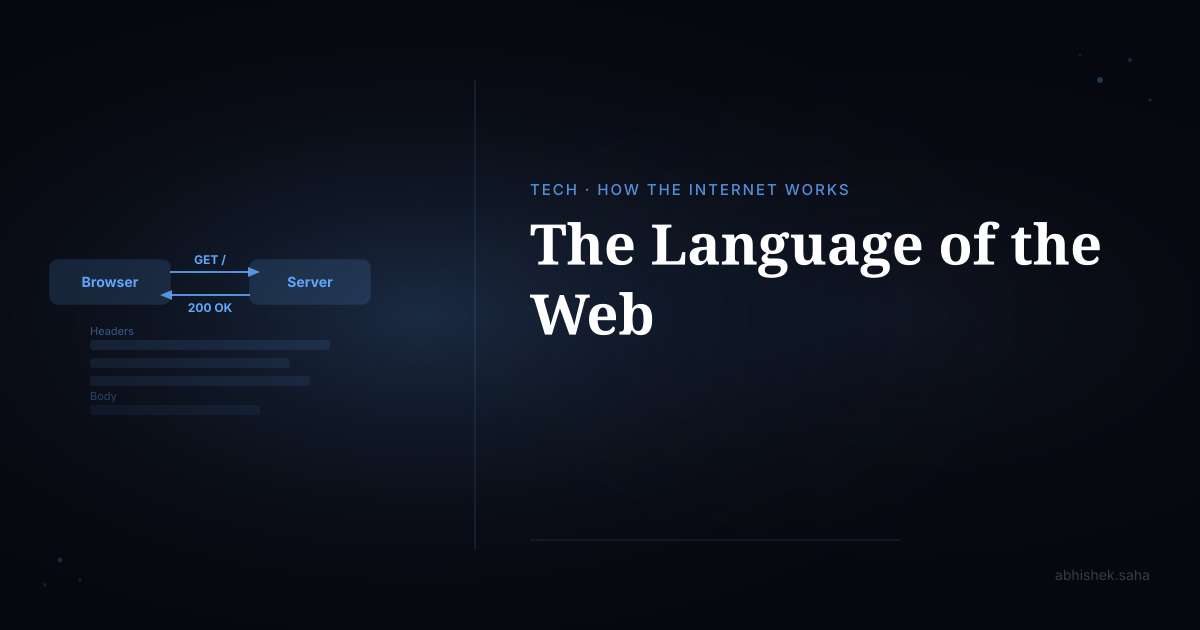 How HTTP Works — The Language of the Web