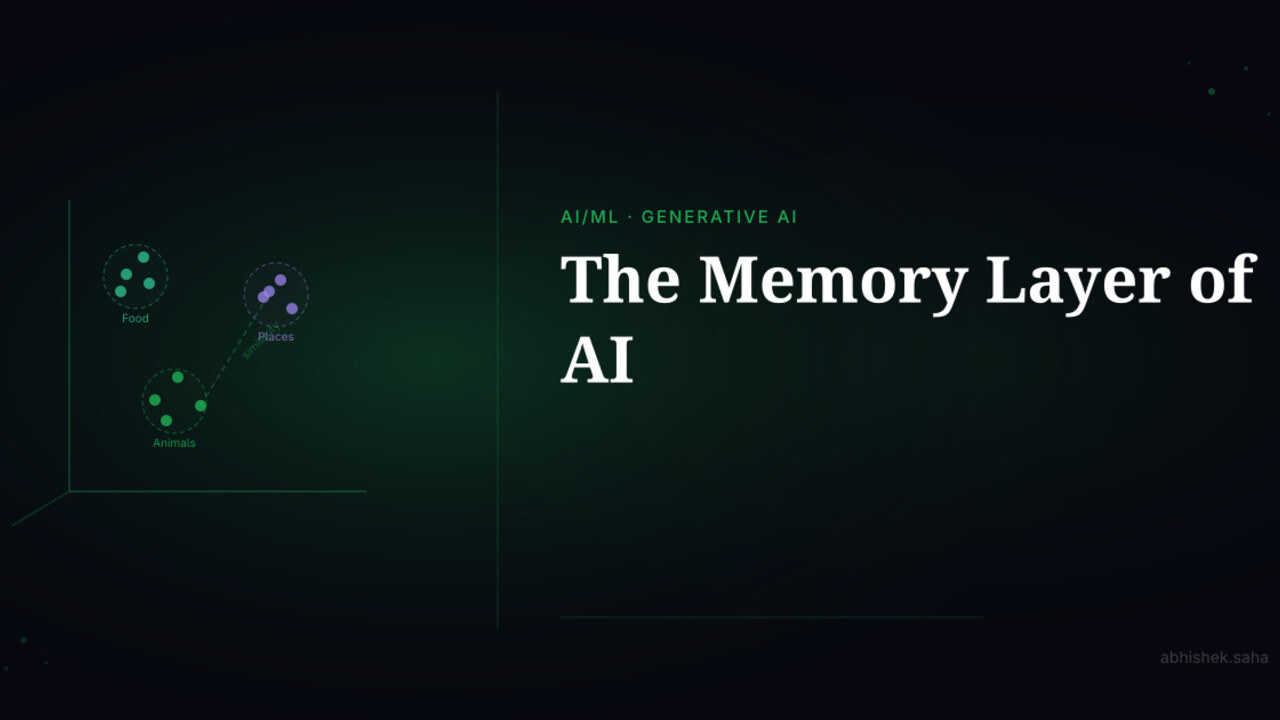 Embeddings & Vector Databases — The Memory Layer of AI