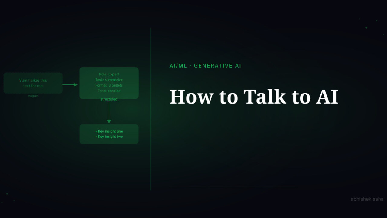 Prompt Engineering — How to Talk to AI
